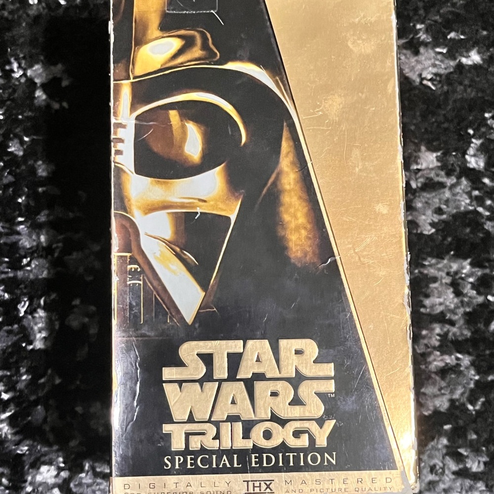 Star Wars trilogy VHS set